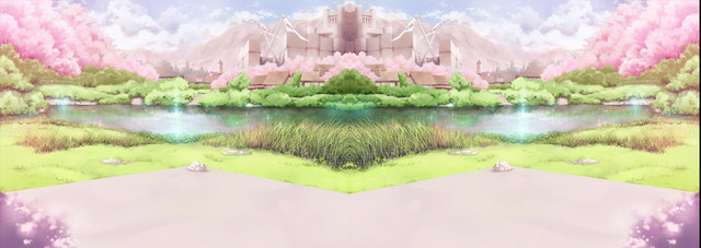 动漫樱花唯美背景BANNER