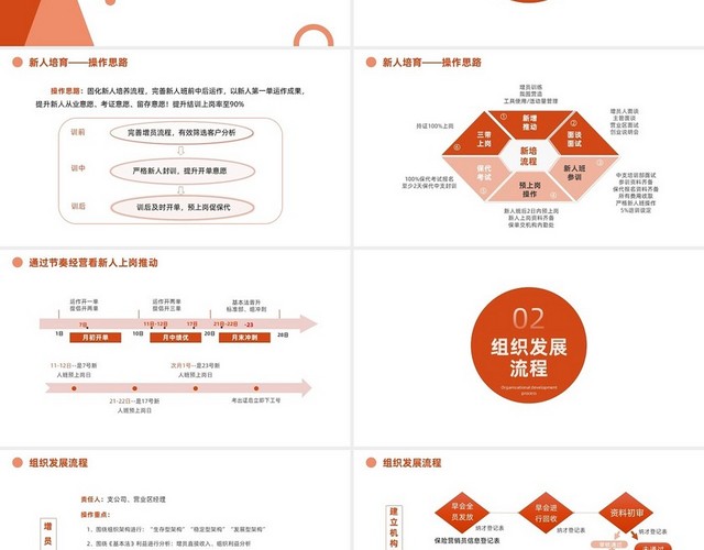 橙红商务保险新人培育操作指南新人培训PPT