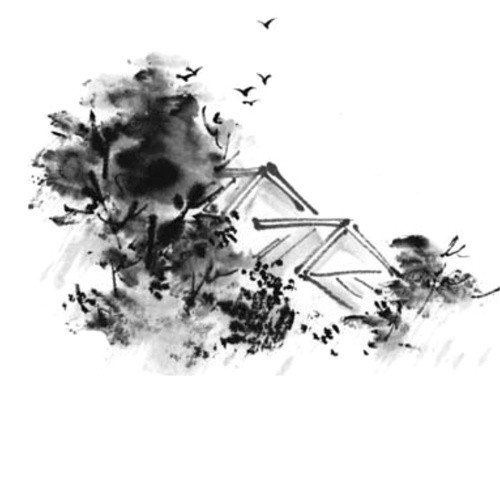 墨水画