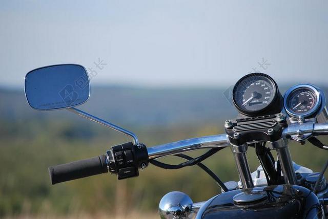 摩托车 哈雷 SPORTSTER 镜像 规 车速表 转速计