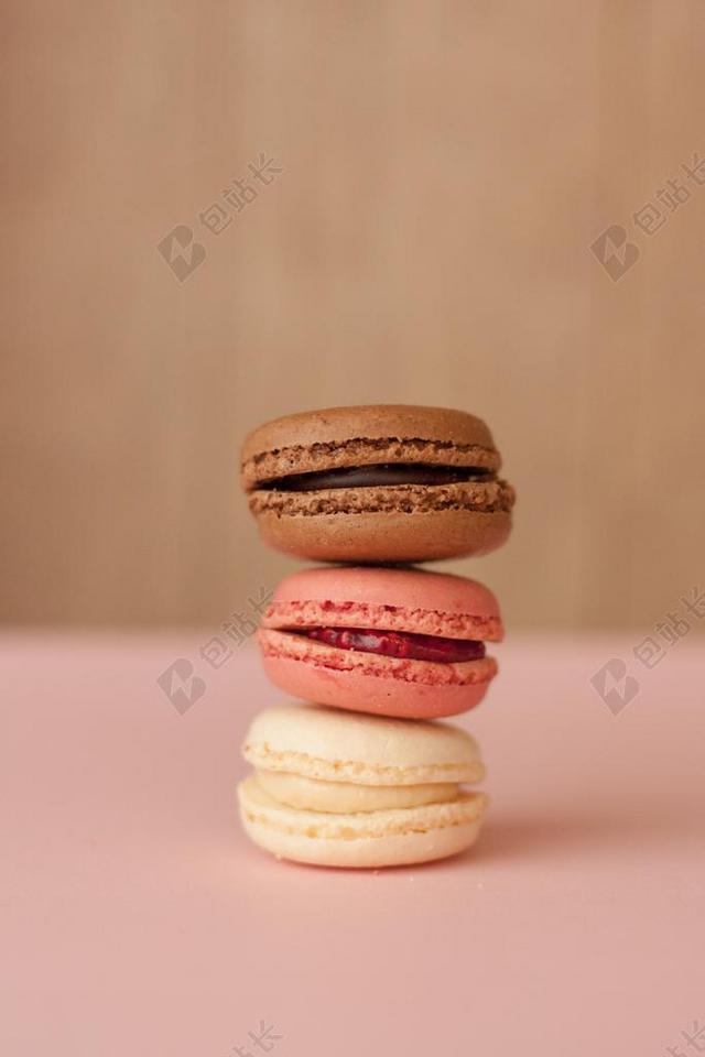 糕点 MACARON 甜 面包店 甜点 饼干 多彩 食品