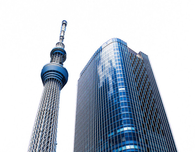 东京晴空塔特写