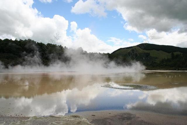 新西兰 罗托鲁瓦（ROTORUA） 景观 地热 热 湖 地质学