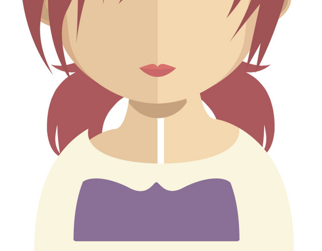 女工人头像PNG下载