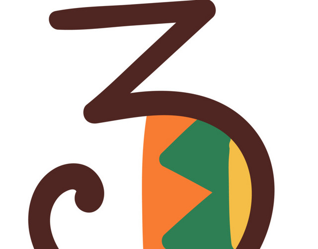 趣味数字3艺术字