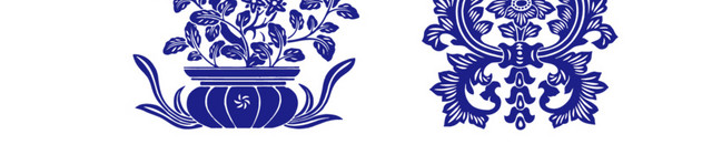 青花瓷花纹