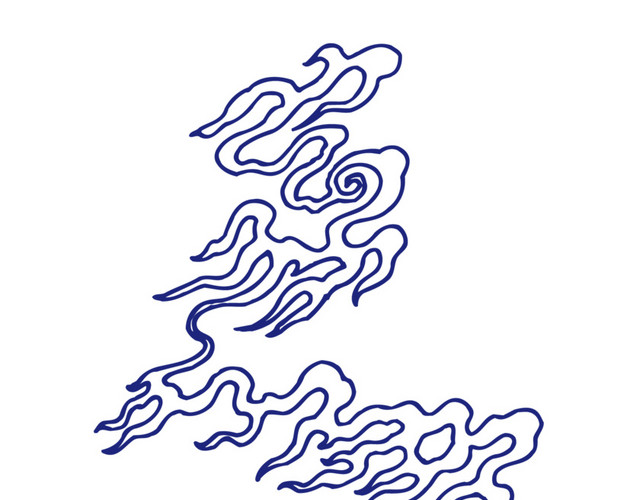 青花花纹