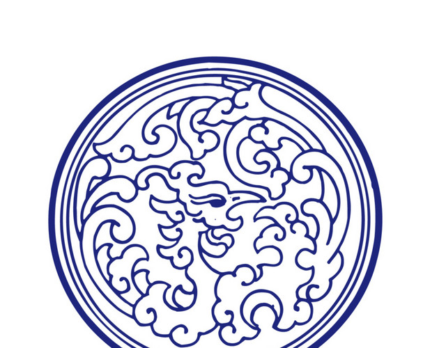 青花花纹