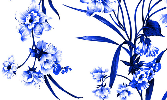 青花瓷花纹