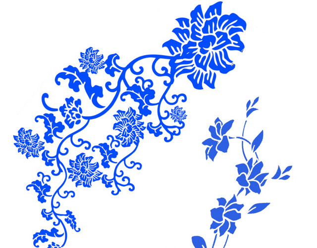 青花瓷图案