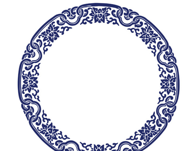 青花瓷花纹