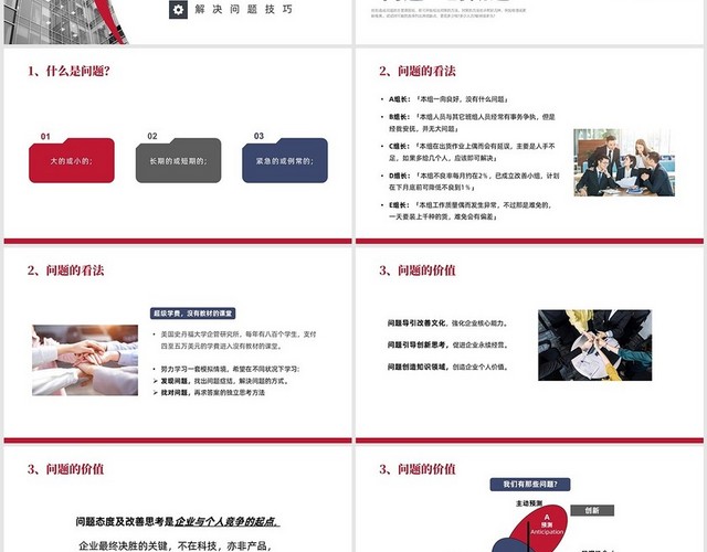 绿色小清新风问题分析与解决技巧培训