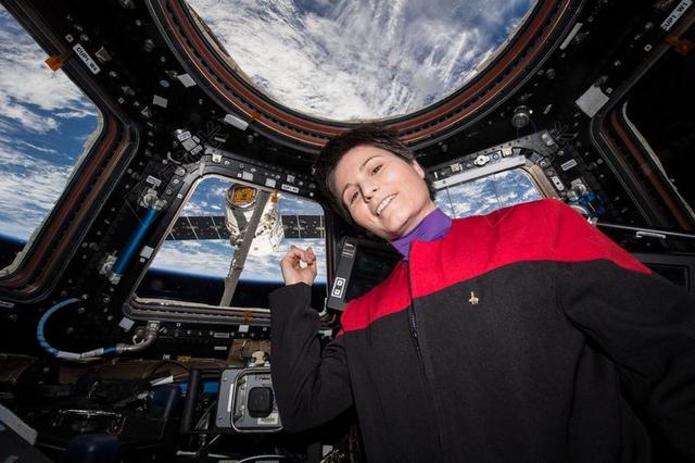 宇航员 国际空间站 冲天炉 ESA 萨曼莎CRISTOFORETTI
