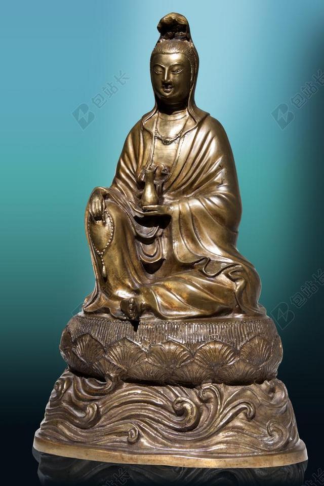 艺术 青铜器 投 亚洲 观音 GUāNSHIYīN 中国 手