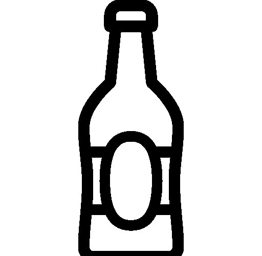 食物啤酒瓶图标