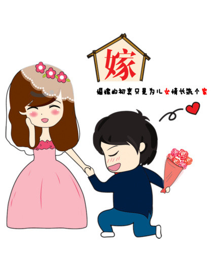 卡通求婚