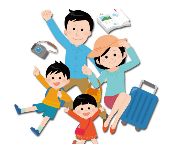 亲子旅游海报设计