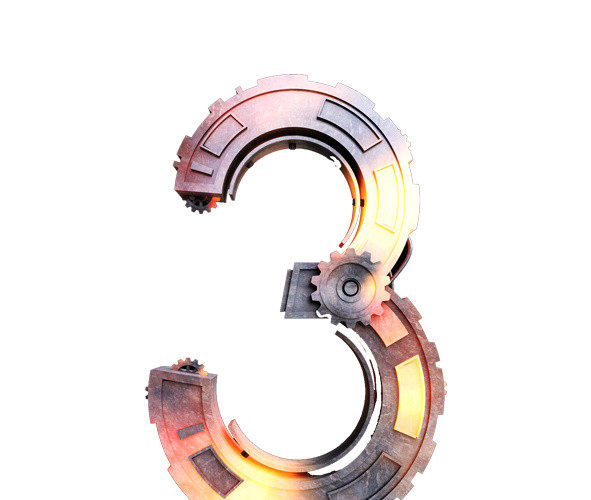 金属艺术字3