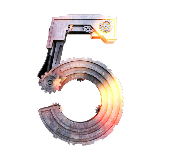 金属艺术字5
