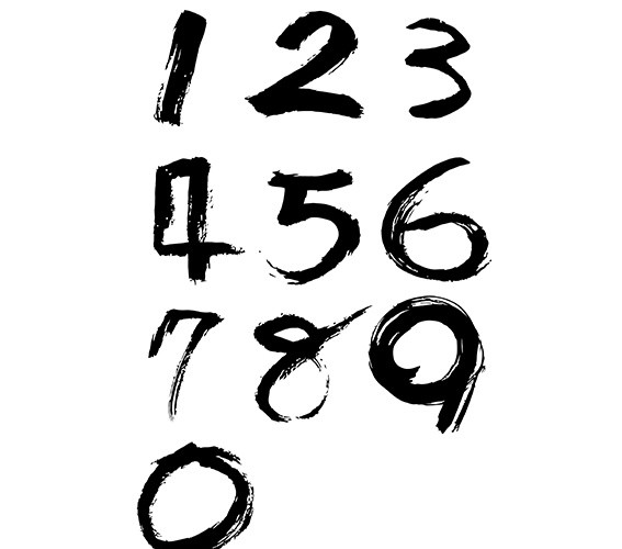 0-9数字数字
