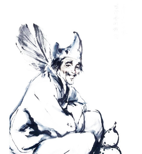 素描济公