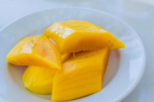 芒果 水果 背景 食品 黄色 新鲜 热带 木 成熟 甜
