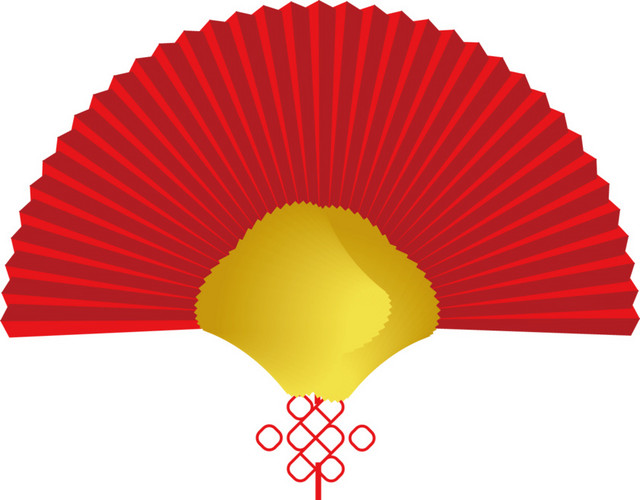 中国结高清古典扇子