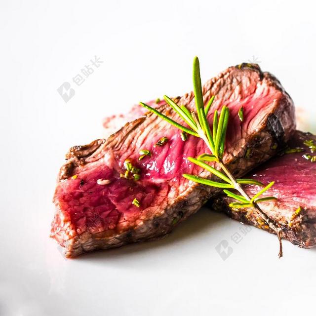 诱人的肉排背景图片
