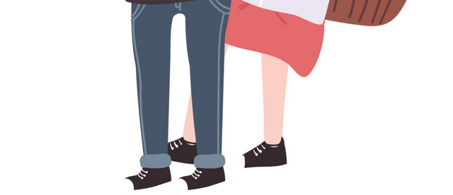 情人节情侣约会自拍