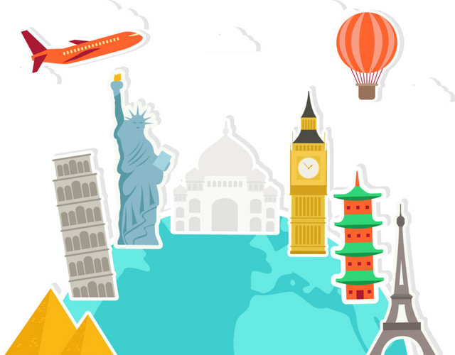 扁平化世界旅游景点