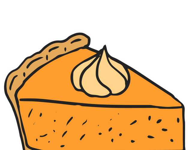 灰色手绘圆弧创意蛋糕食物元素