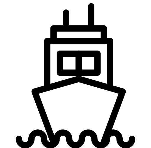 同舟共济船图标