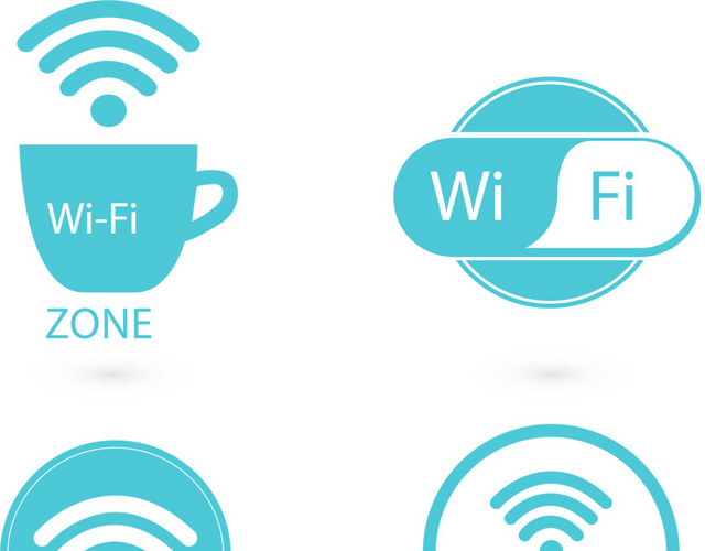 矢量手绘免费WIFI