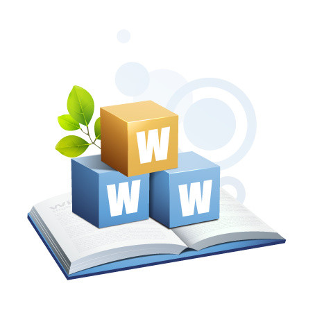 字母W方框