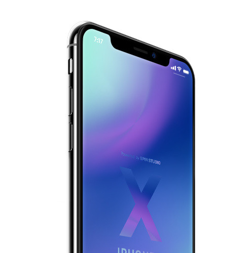 IPHONEX侧视主题图案