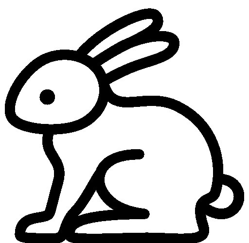 动物兔子图标