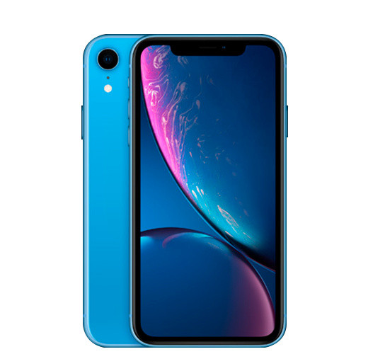 蓝色圆润齐刘海IPHONEXS元素
