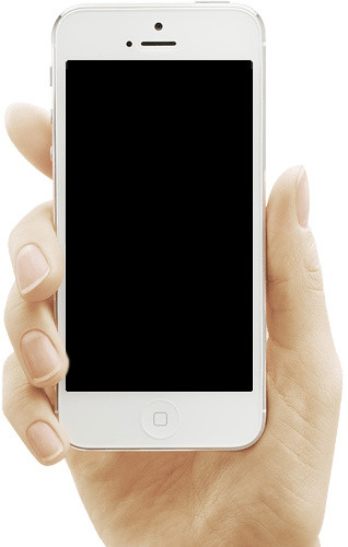 手拿苹果I5苹果手机模型IPHONE手机