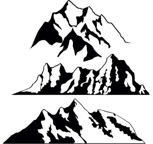 高山标志素材