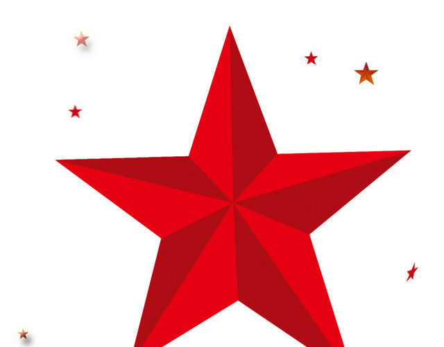 红色五角星