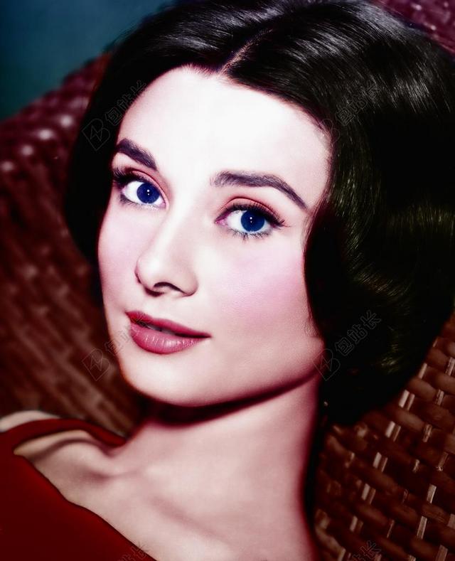 美女绘画黑色的头发艺术背景图片