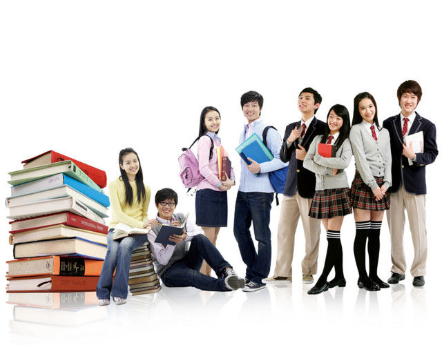 学生读书