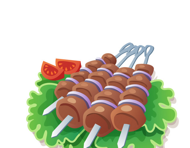 春季烧烤美味烤肉免费下载   春季烧烤  烤肠  烤串  野