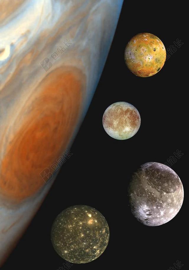 木星 行星 大红色的污渍 伽利略对世界报 》 IO 欧洲 木卫