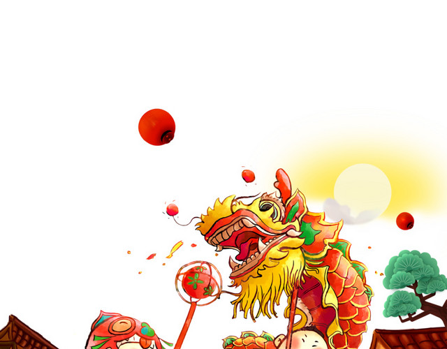 2018年新年喜庆背景
