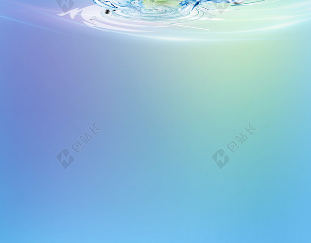 蓝色渐变水感美容背景