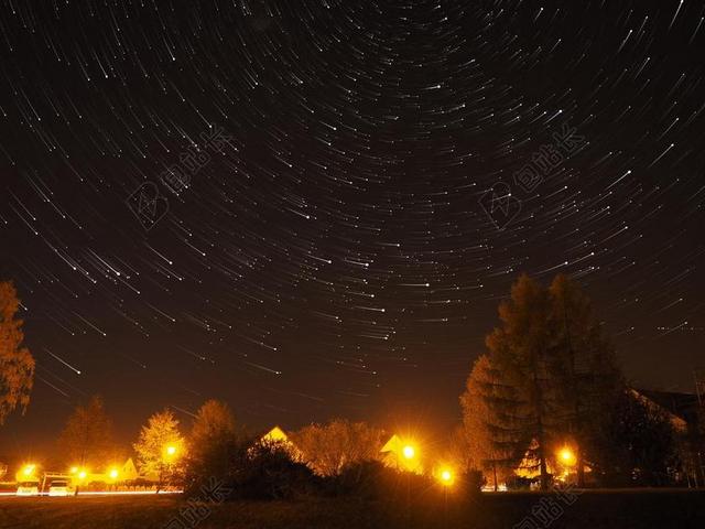 摄影自然繁星点点的天空背景图片
