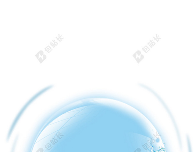 蓝色小清新水感补水护肤质感背景