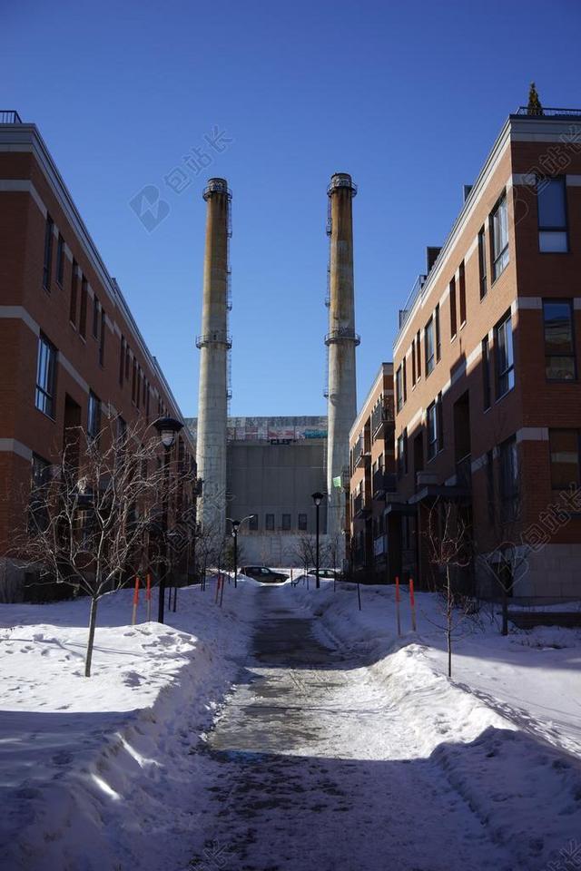 烟囱 CHEMINéE 城市 蒙特利尔 烟 建设 工厂 环境