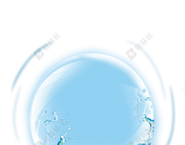保湿补水海报背景